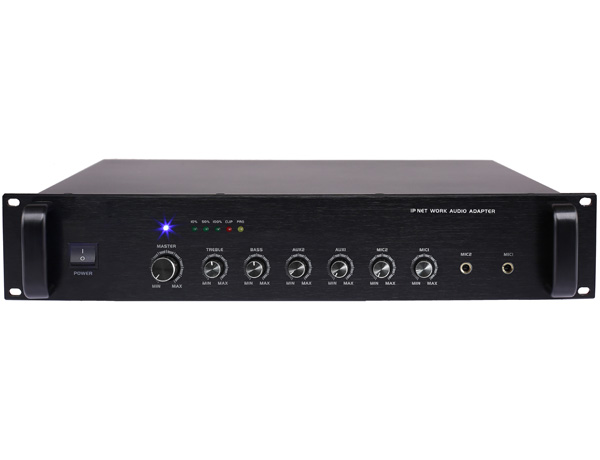 机架式IP网络广播功率放大器