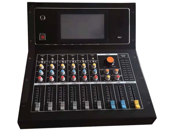 数字IP网络广播带触摸屏调音台