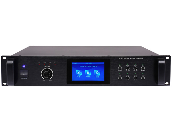 机架式远程IP网络广播播控器