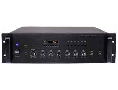 带6分区MP3广播功率放大器（1000W）