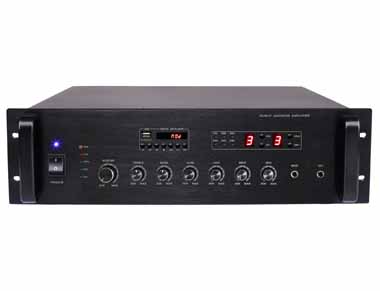 合并式带6分区音量可调MP3定压功率放大器（800W）