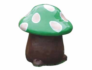 绿色蘑菇草地音箱