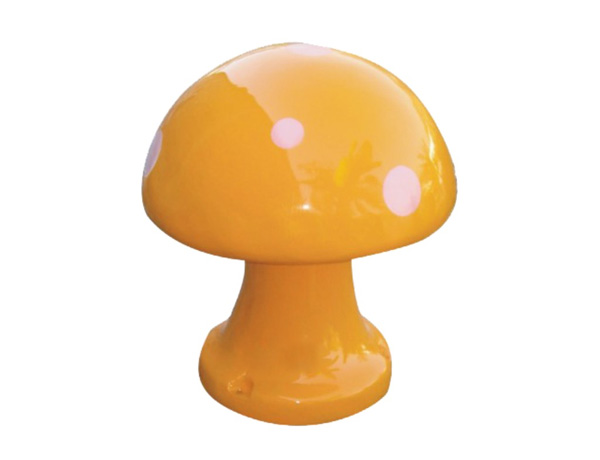 卡通蘑菇黄色草地音箱