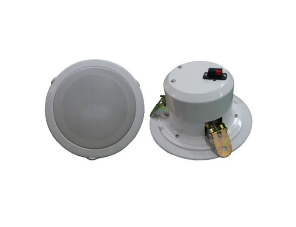金属同轴带后罩一体化吸顶扬声器