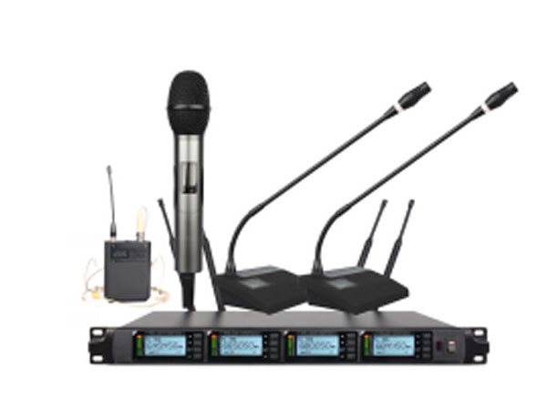 一拖四U段无线麦克风