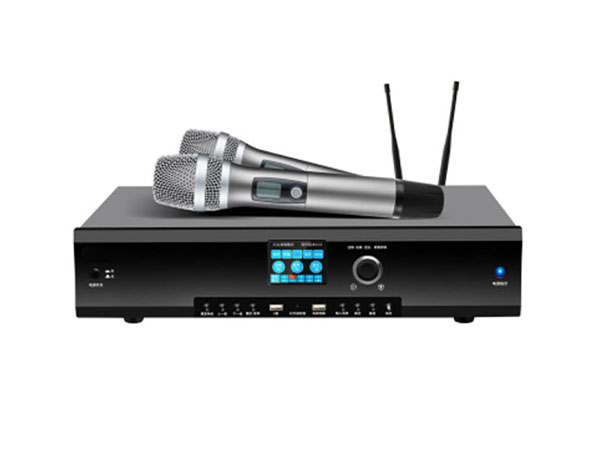 合并式带无线麦克风专业功率放大器