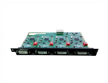 无缝矩阵4路DVI、音频输出卡