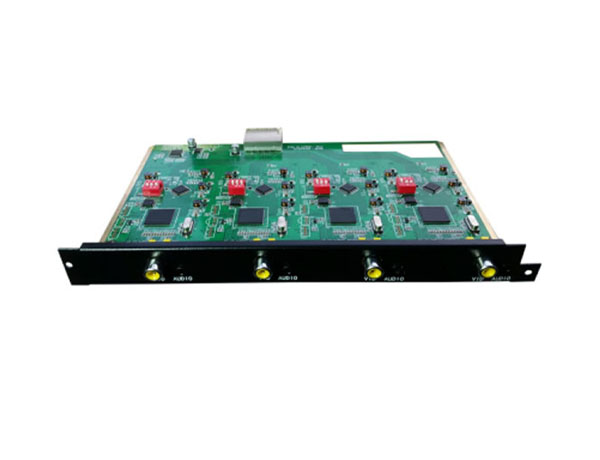 无缝矩阵4路CVBS、音频输入卡