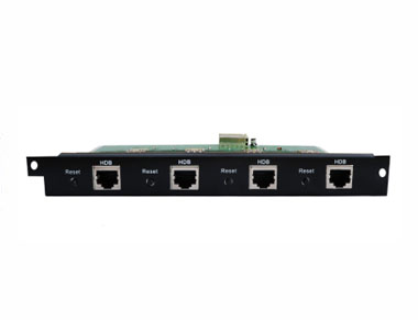 混合矩阵4路HDBaseT输入卡