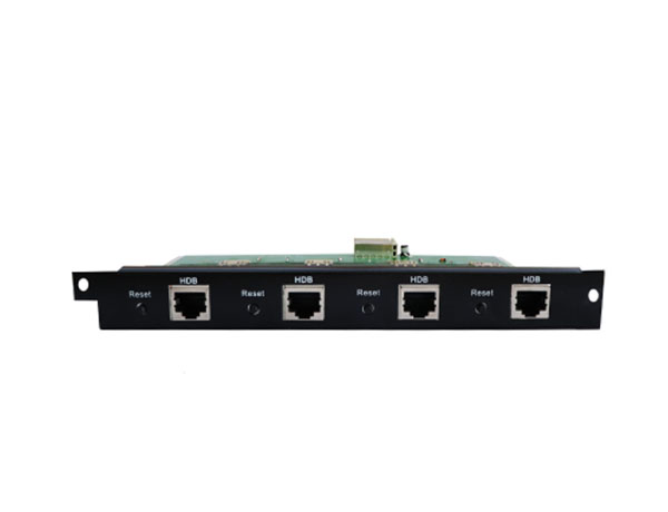 混合矩阵4路HDBaseT输入卡