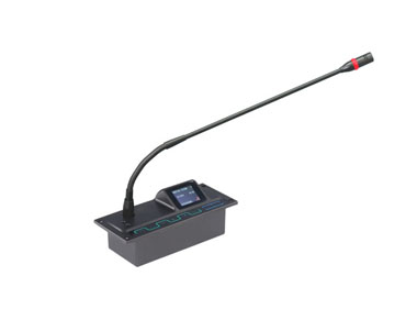 嵌入触摸式视像表决主席单元