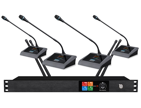 一拖四U段无线麦克风